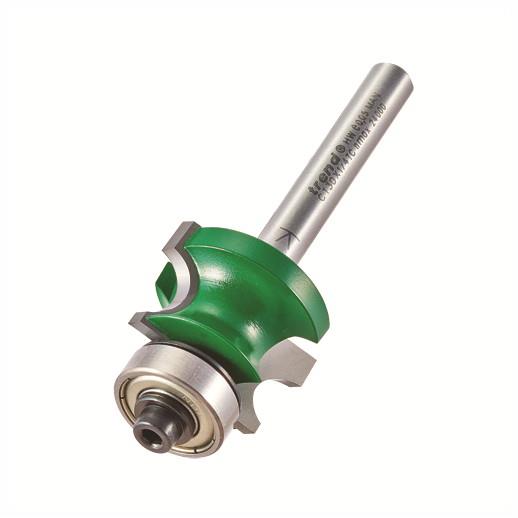 Trend C130X1/4TC Craft Bearing Guided Corner Bead Cutter Router Bit; 1/4
