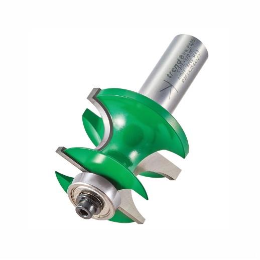 Trend C216X1/2TC Craft Bearing Guided Corner Bead Cutter Router Bit; 1/2