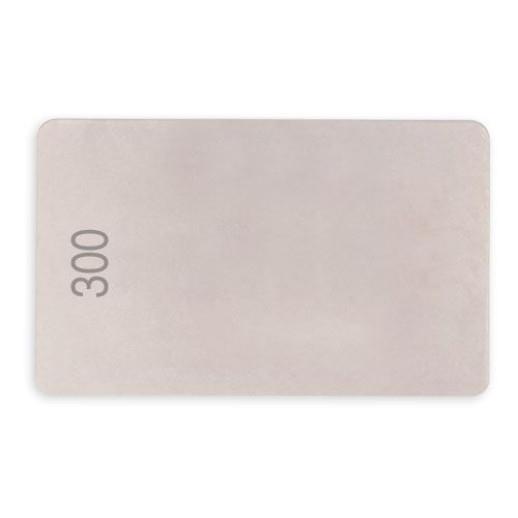 Trend DWS/CC/CX Diamond Stone; Double Sided; Coarse & Extra Coarse; 300 & 180 (nom. 50 & 70 micron); Credit Card Size 84 x 50 x  1.6mm