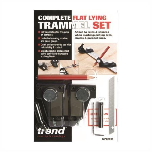 Trend M/CFT01 Complete Flat Lying Trammel Set