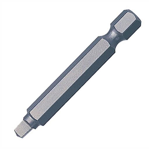 Trend SNAP/SQ/2 Snappy Square Drive Screwdriver Bits; 50mm (2"); Robertson No. 2 (1/8"); Pack (3)