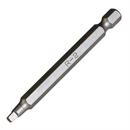 Trend SNAP/SQ/2A Snappy Square Drive Screwdriver Bit; 75mm (3") Robertson No. 2 (1/8")