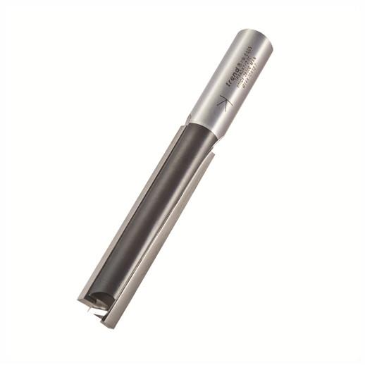 Trend TR44DX1/2TC Two Flute Straight Cutter Router Bit; 1/2