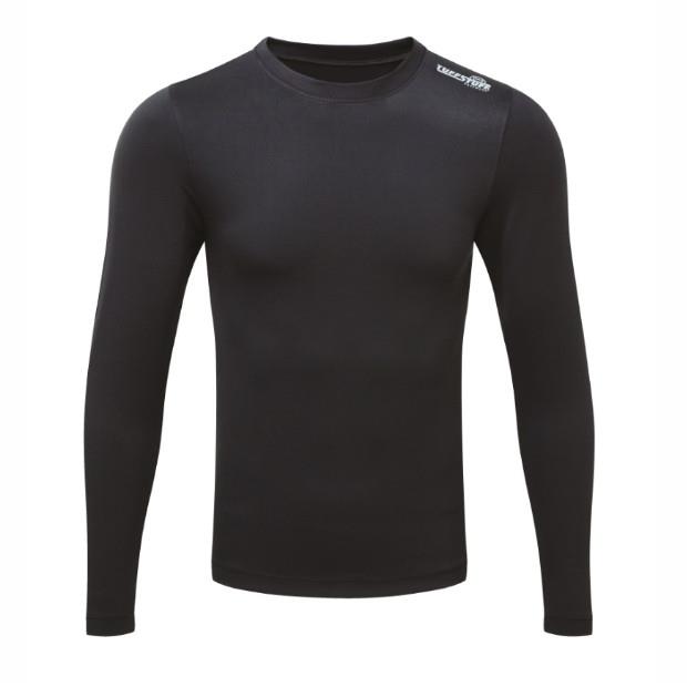 Tuffstuff 808 Basewear Top; Black (BK); Small (S)