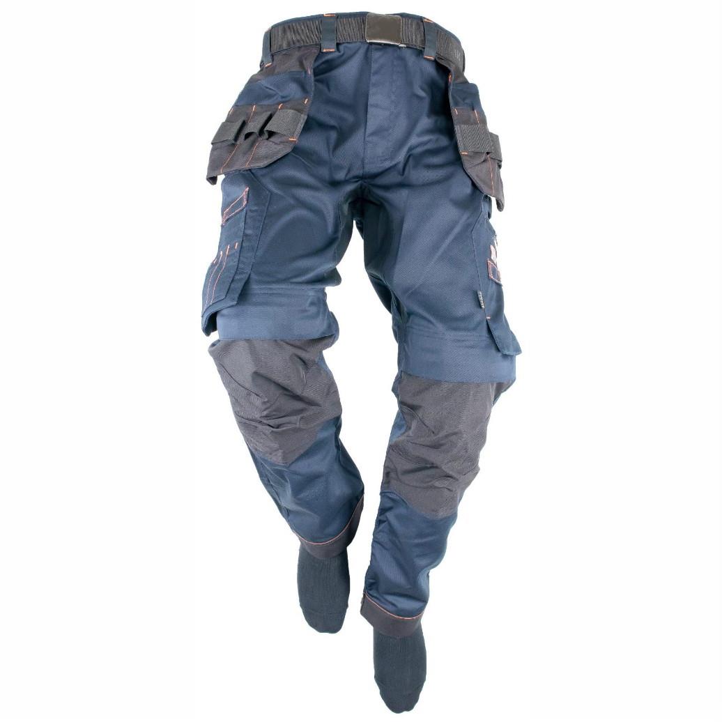 Unbreakable U226 Reflex Pro Trousers; Polyester/Cotton/Spandex (40%/58%/2%); Navy (NY); Holster Pockets; Cordura Knees; 36