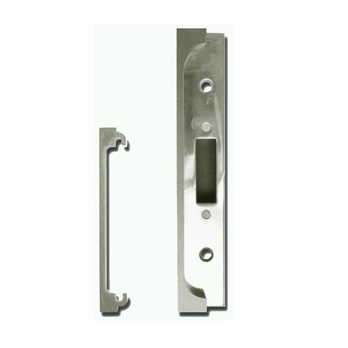 Union 2988 Deadlock Rebate Set; 13mm (1/2"); For Deadlocks (2101); Satin Chrome Plated (SCP)