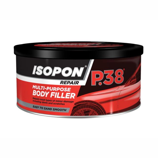 U-POL Isopon P38 Easy Sanding Body Filler Tin; 600ml