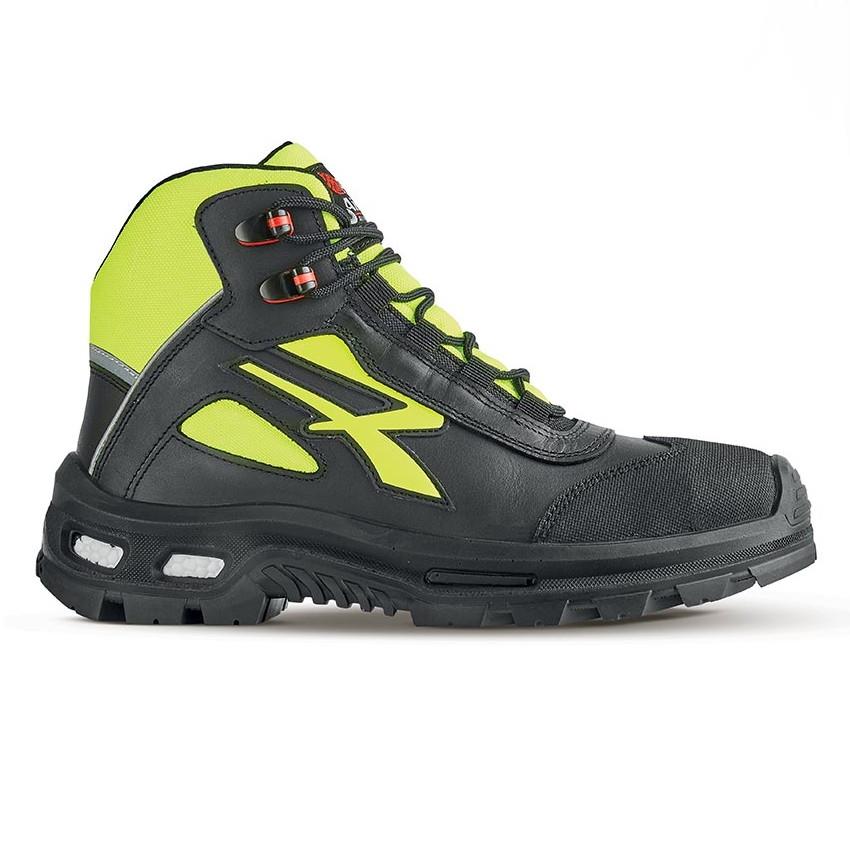 U-Power Red Lion Form Safety Boot; EN ISO 20345:2011; S3 SRC CI ESD; Black (BK); Size 9 (43)