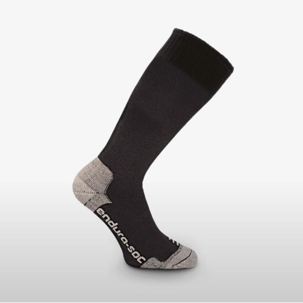 V12 ESOK8 Endura-Soc Cotton Calf Length Socks; Black (BK); Medium (M)