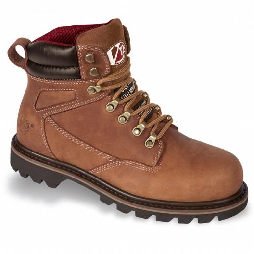 V12 V1244 Mohawk Vintage Leather Chukka Boot; Brown (BN); Size 6 (39)