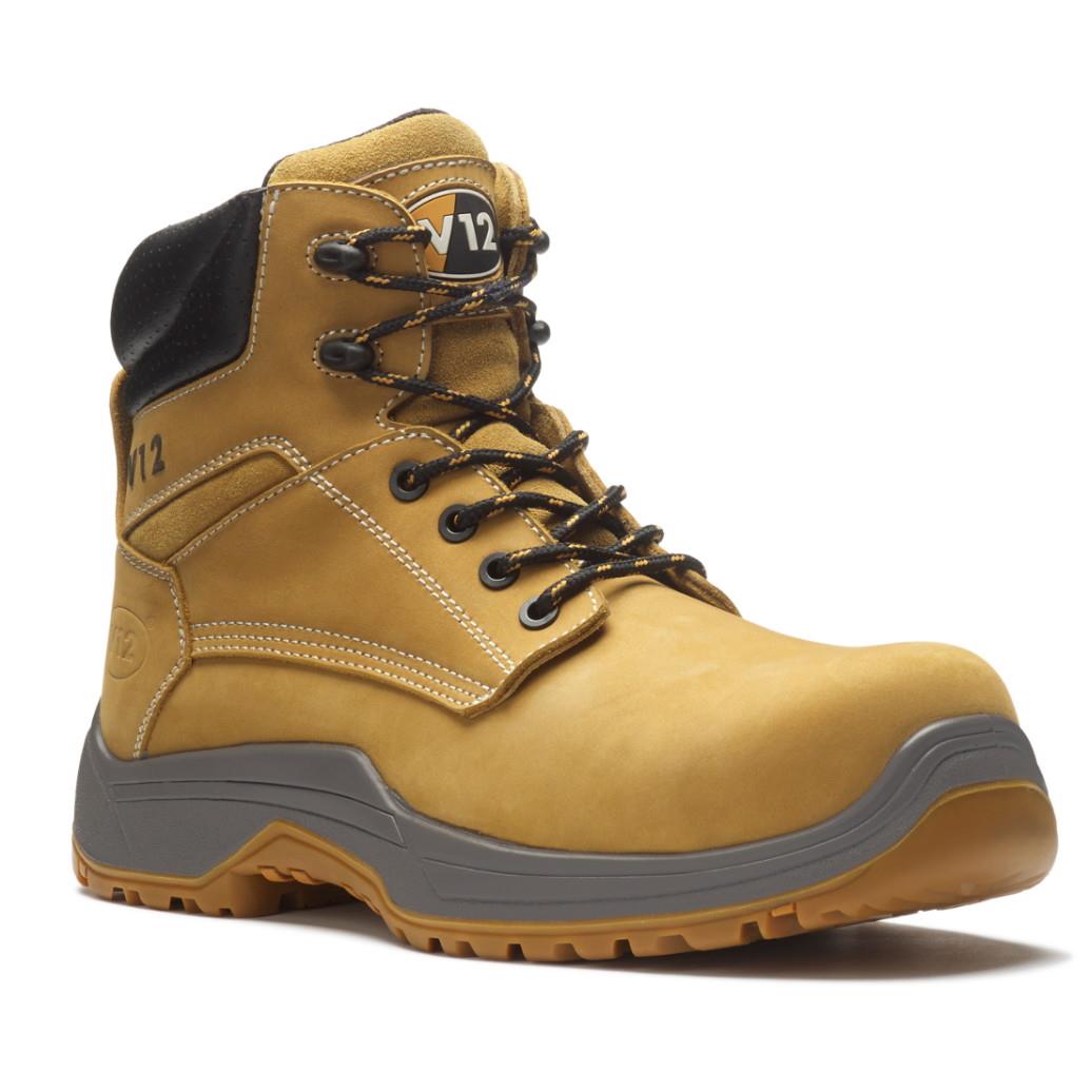 V12 VR602.01 Puma IGS Boot; Honey (HY); EN ISO 20345:2011 S3 HRO SRC; Size 9 (43)