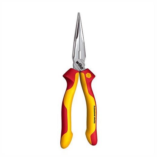 Wiha 27423 VDE Needle Nose Pliers; 200mm (8