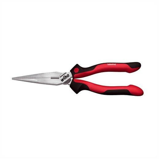 Wiha 34309 Industrial Needle (Long) Nose Pliers; 200mm (8