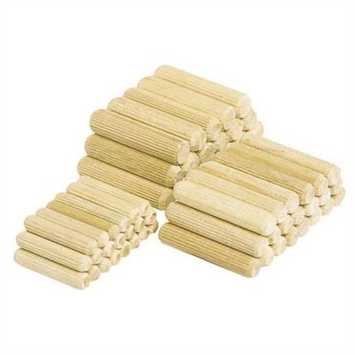 Wolfcraft 2906 6mm Beechwood Dowels; 6mm x 30mm; Pack (50)