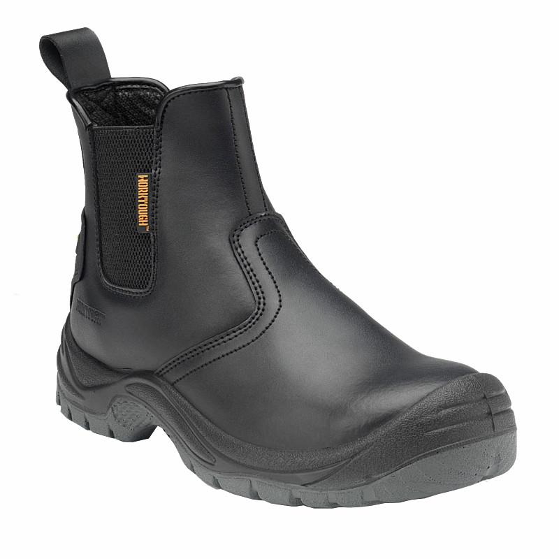 Worktough 812SM Safety Dealer Boots; Black (BK); Size 9 (43)