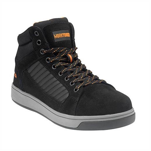 Worktough Swift Safety Boots; Black (BK); Size 9 (43)