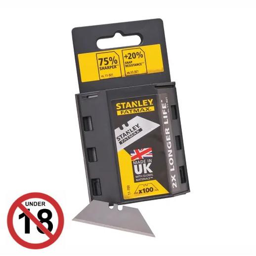 Stanley 1-11-700 FatMax® Utility Knife Blades; Pack (100)