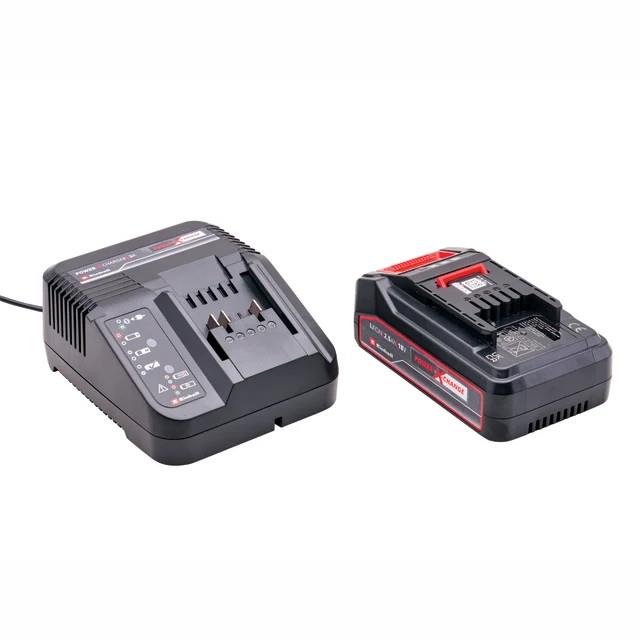 Einhell XMS25PXSTART Power X-Change Battery & Charger Starter Kit; 18 Volt; 1 x 2.5Ah Li-Ion Battery