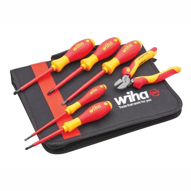 WIHA VDE Electricians Screwdriver & Plier Set