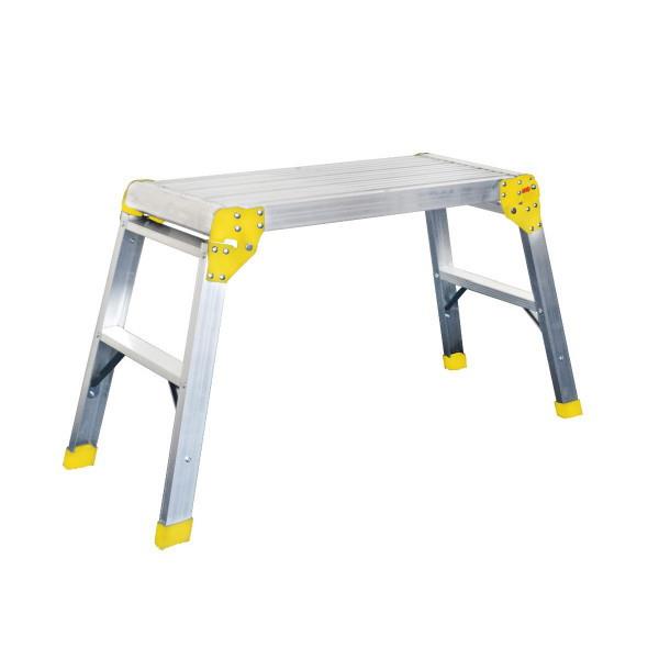 Youngman 31089818 Odd Job Foldaway Workstand; Aluminium Hop Up; 300mm x 600mm Platform; 500mm High; Maximum Load 150Kg