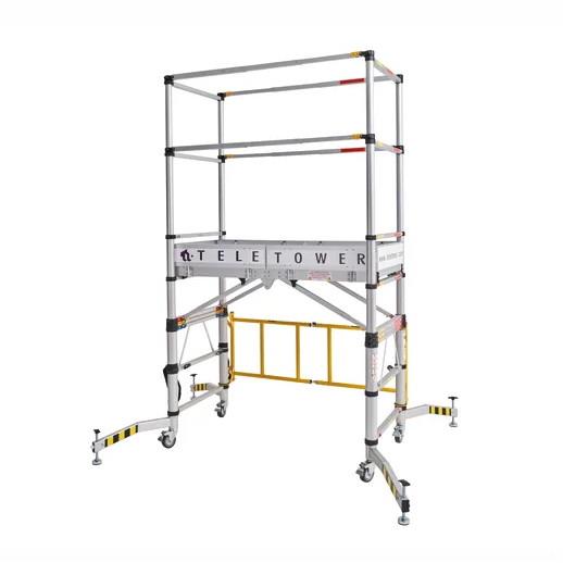 Zarges TT002 Teletower Aluminium Telescopic Scaffold Tower With Toeboards