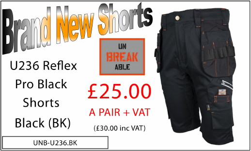 New Unbreakable Shorts
