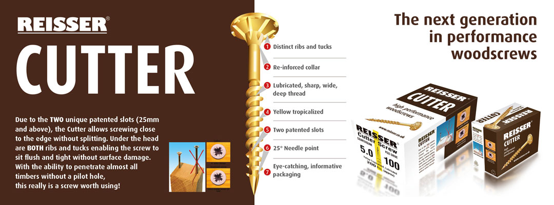 Reisser R2 Cutter Woodscrews