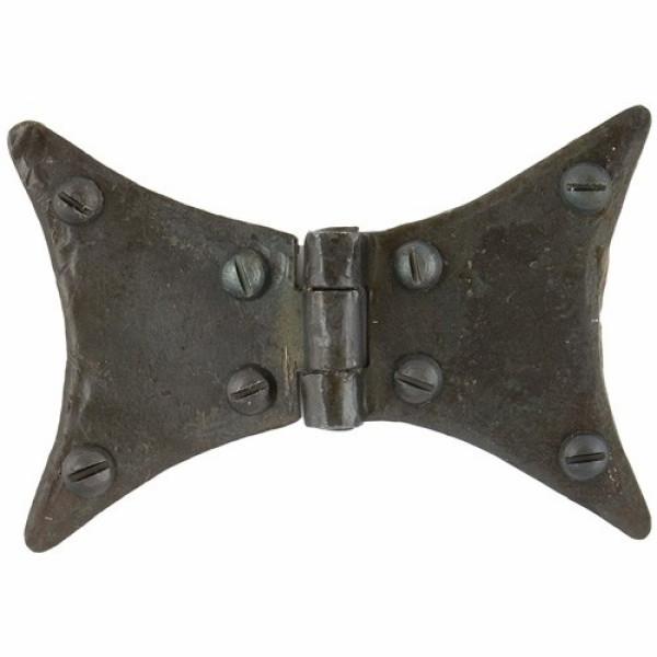 From The Anvil 33199 Butterfly Hinge; Small; Beeswax (BW); 76 x 51mm