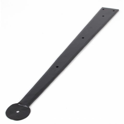 From The Anvil 33238 Hinge Front; Powder Coated Black (BK); 18