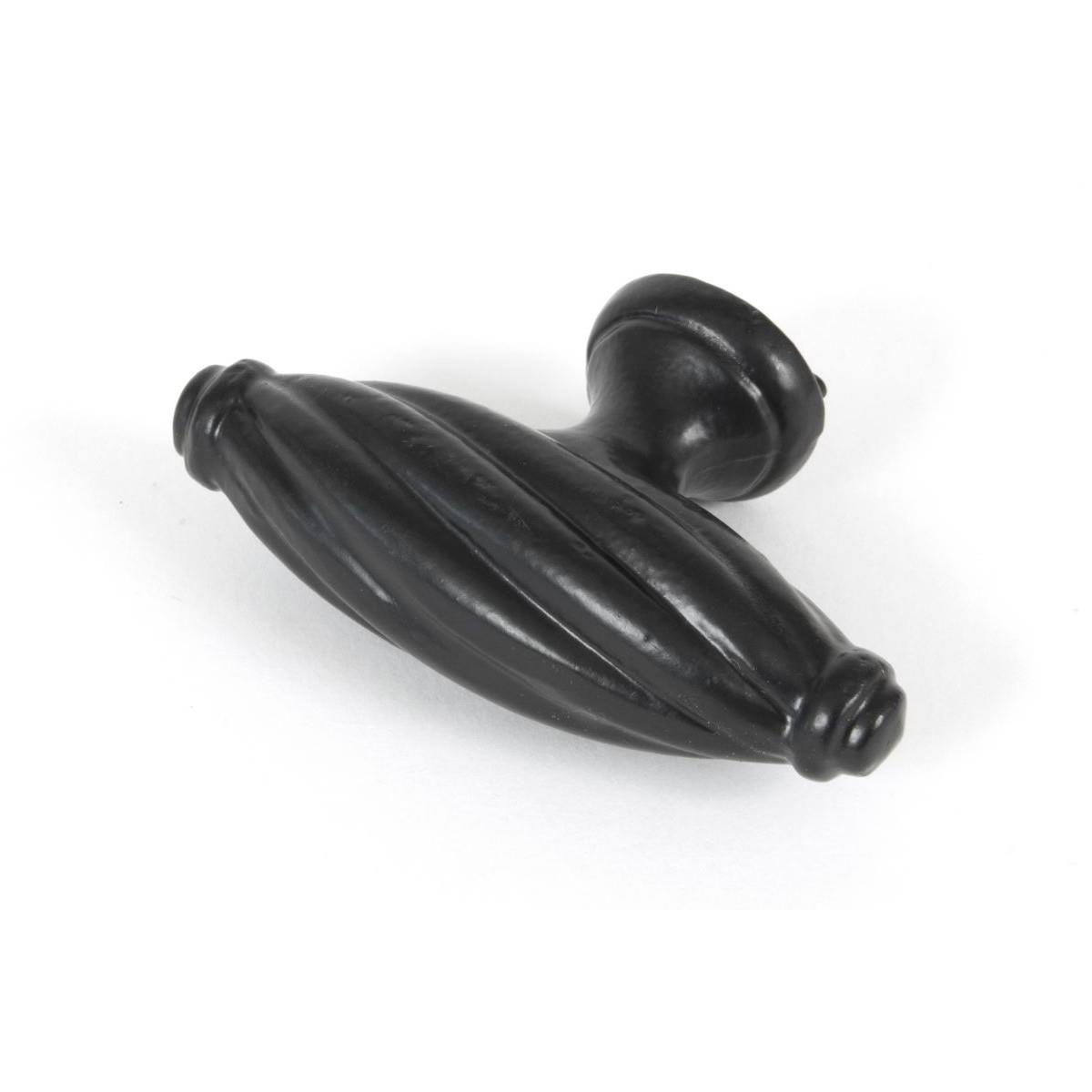 From The Anvil 83679 Cabinet Handle; 79 x 44mm; Black (BK)