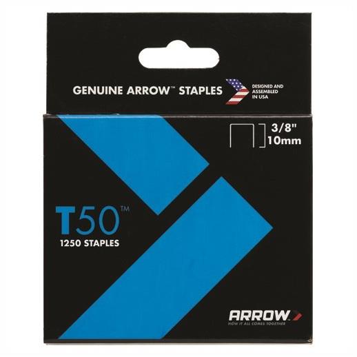 Arrow T50 Staples; 10mm (3/8