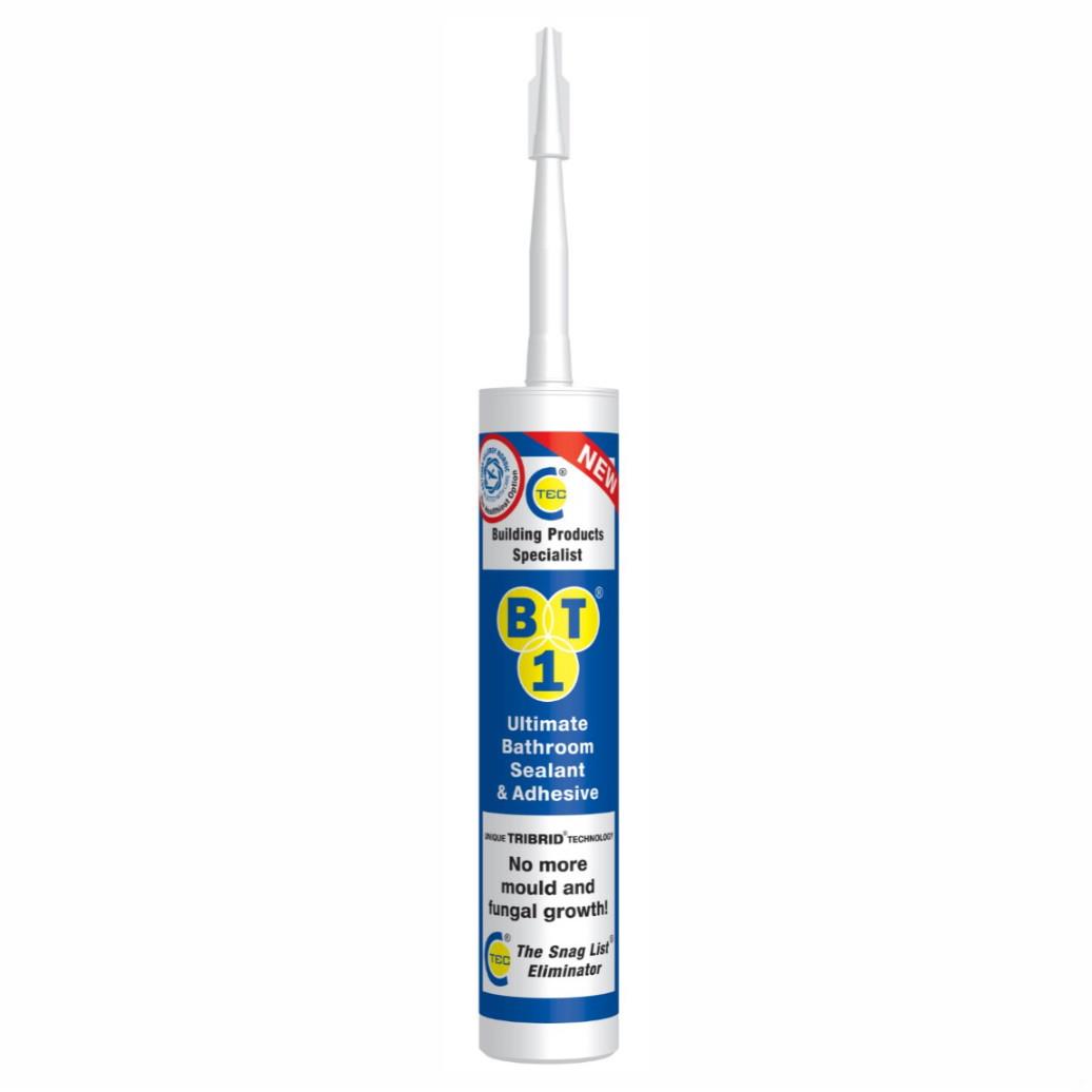 BT1 Ultimate Bathroom Sealant; White (WH); 290ml