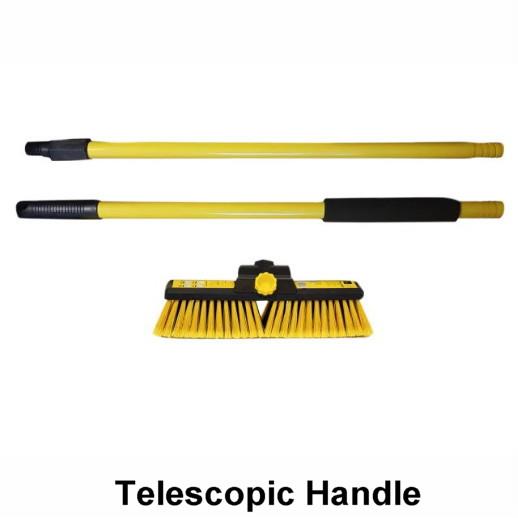 Bulldozer BDZ142Y Telescopic Heavy-Duty Broom; 355mm (14