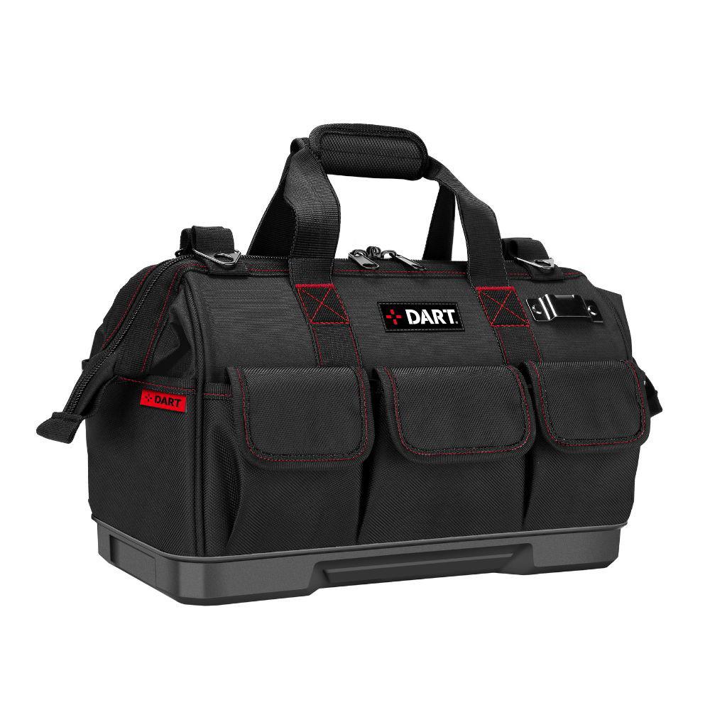 Dart DTGHBTB 18" Zipped Tote Tool Bag; Hard Based