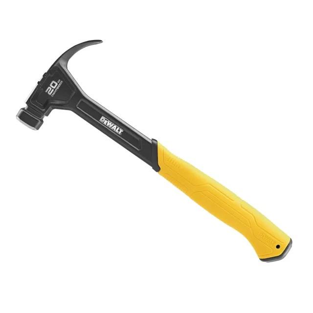 Dewalt Hand Tools DWHT51009-0 Curve-Claw Hammer One Piece; 20oz (567g)