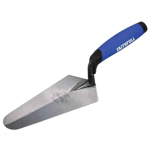 Faithfull PTFG7 Prestige Gauging Trowel; Forged Blade; Soft Grip Handle; 175mm (7")