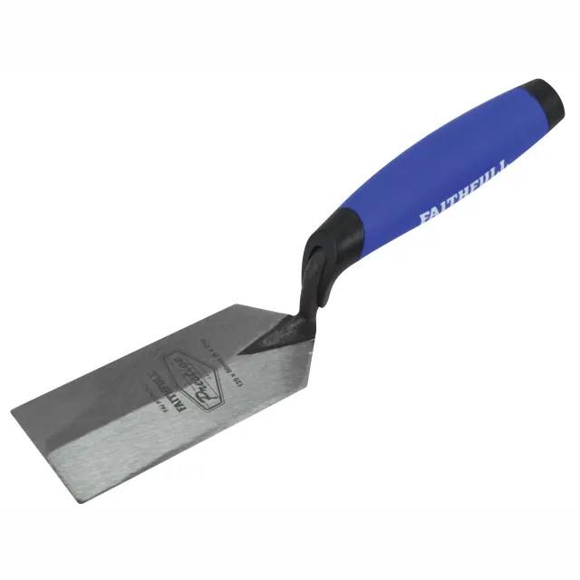 Faithfull FAIPTFMT52 Margin Trowel; Soft Grip Handle; 125 x 50mm (5" x 2")