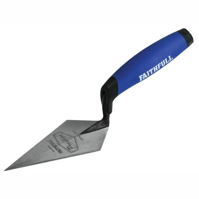 Faithfull FAIPTFPT5 Prestige Pointing Trowel; Soft Grip Handle; 125mm (5in)