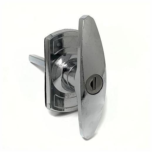 Henderson T Handle; Chrome (CP); 75mm Diamond Spindle; 18mm Spigots; (AS 032054)