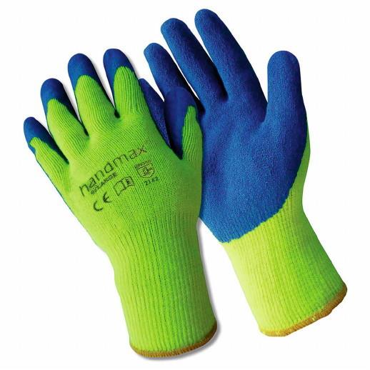 Handmax MAINE Neon Thermal Gloves; Blue (BL); Medium (M)(8)