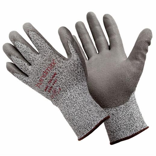 Handmax Minnesota Cut 4 PU Gloves; Grey (GR); Medium (M)(8)