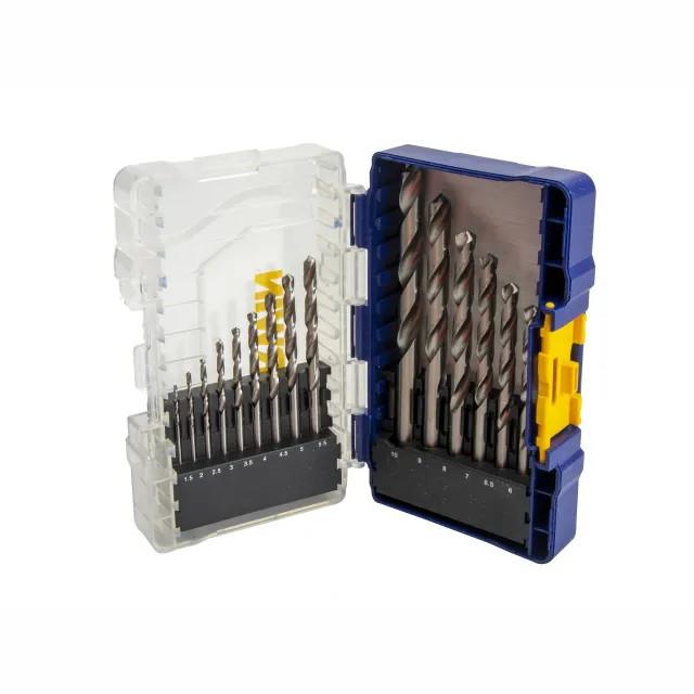 Irwin IW3038503 HSS Pro Titanium Drill Bit Set; 13 Piece; Contents 1.5, 2, 2.5, 3, 3.2, 4, 4.5, 5, 5.5, 6, 6.5, & 7mm