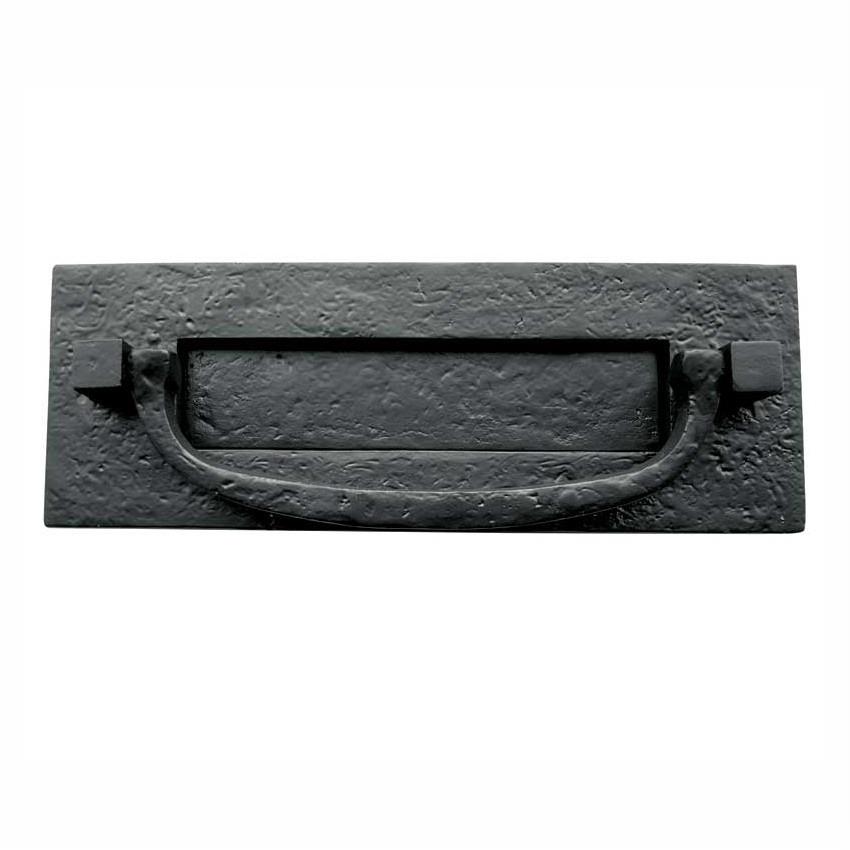 Jedo JAB46 Postal Knocker; Antique Black (AB); 305 x 102mm (12