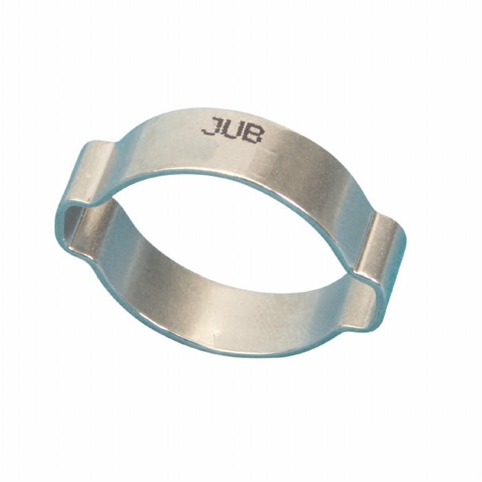 Jubilee 'O' Clips (Double Ear Clip); Stainless Steel (SS)(304); 3.0 - 5.0mm Adjustment Range
