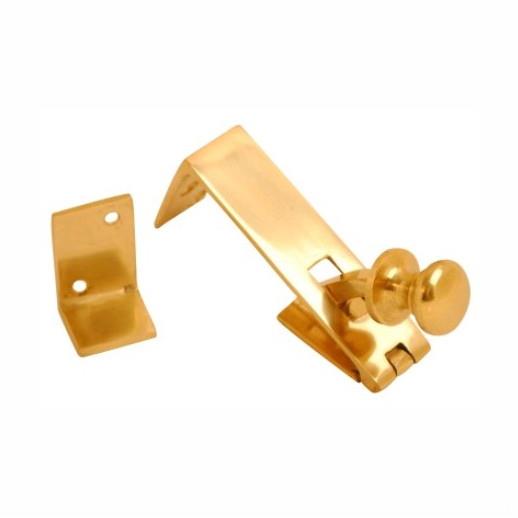 Counter Flap Catch; Polished Brass (PB)