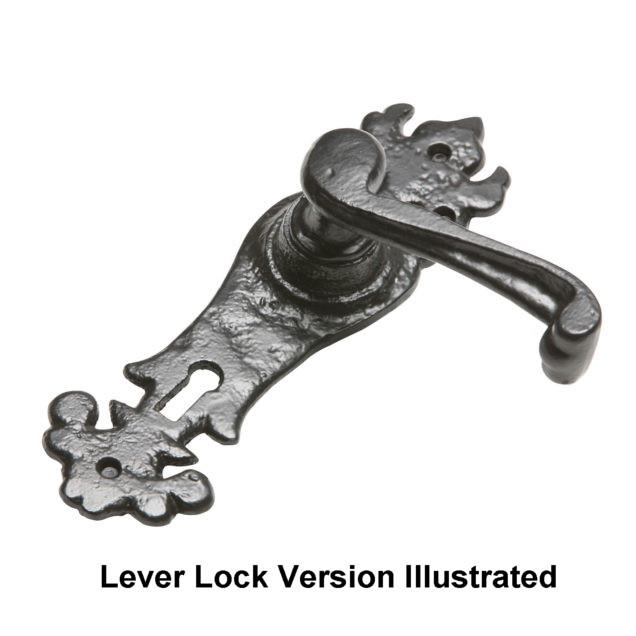 Kirkpatrick 2434 Lever Latch Handle Set; 135 x 55mm (5 5/8