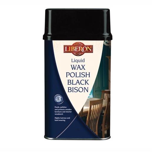 Liberon 069957 Black Bison Liquid Wax; Neutral (N); 500ml