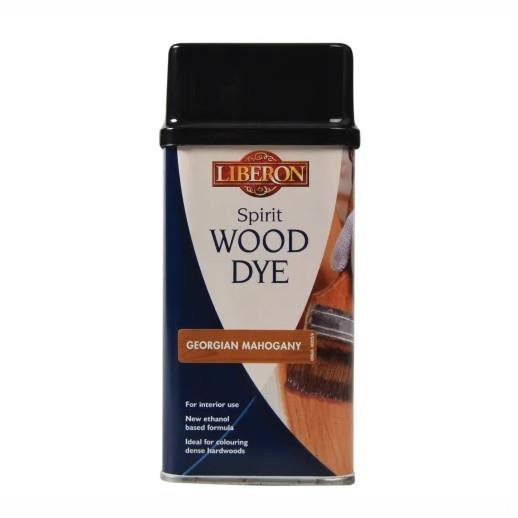 Liberon 014433 Spirit Wood Dye; Georgian Mahogany (GMAH); 250ml