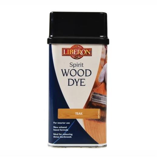 Liberon 014429 Spirit Wood Dye; Teak (TK); 250ml