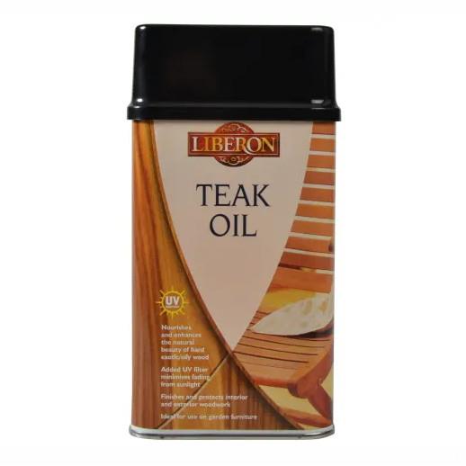 Liberon 014633 Teak Oil with UV Filters; 500ml